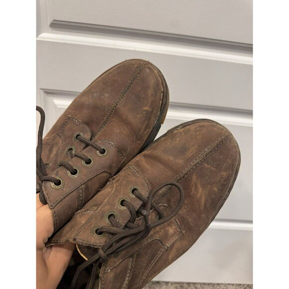Dr Martens Leather Oxfords Low Top Shoes 11487 Classic Sz 9 - Picture 3 of 6